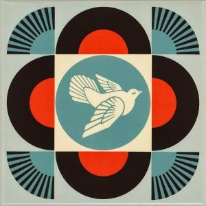 Geometric Dove (Black)