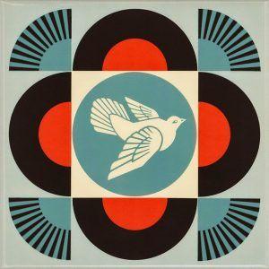 Geometric Dove (Black) AP