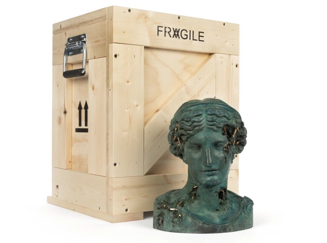 Daniel Arsham - "Eroded Melpomene" Bronze Sculpture