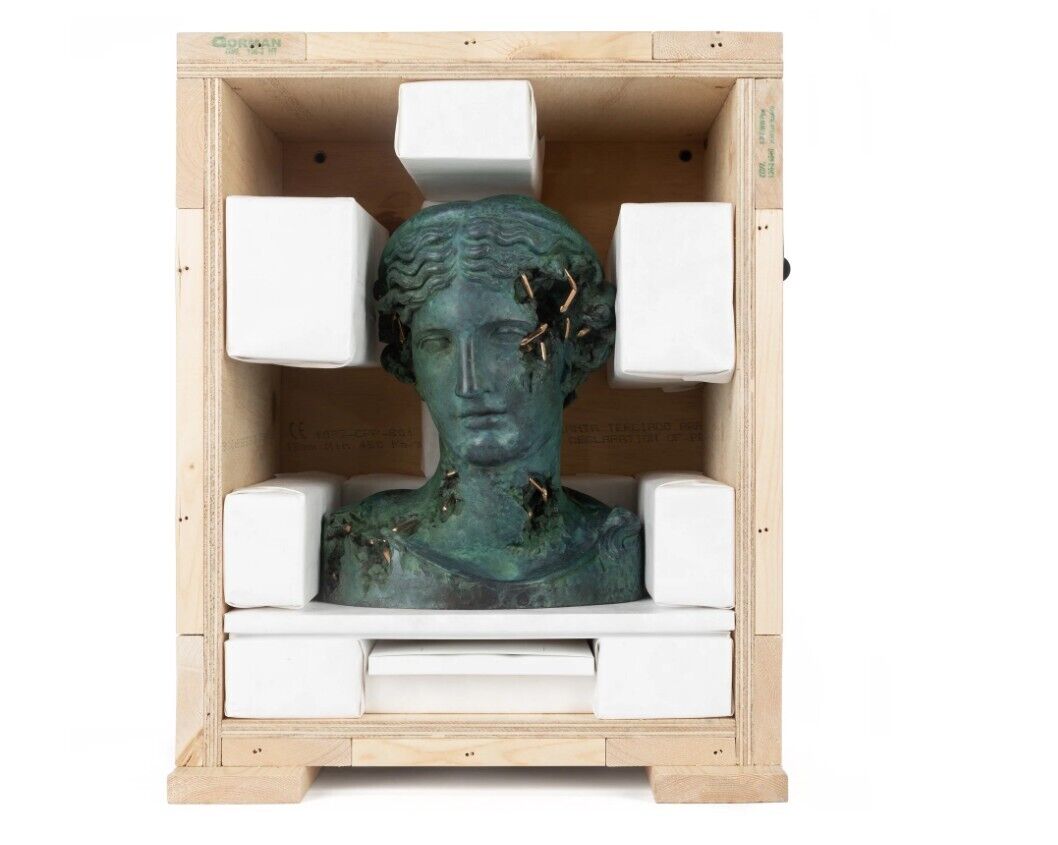 Daniel Arsham - "Eroded Melpomene" Bronze Sculpture