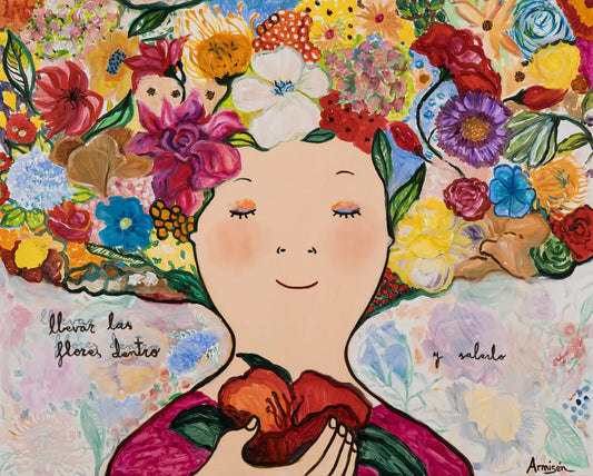 LLEVAR LAS FLORES DENTRO / FLOWERS INSIDE